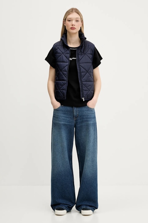 Karl Lagerfeld Jeans jeansy damskie kolor granatowy A3W10079 - zdjęcie produktu nr 2