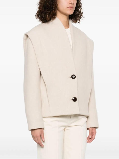 ISABEL MARANT Dyogo jacket - Neutrals - zdjęcie produktu nr 2