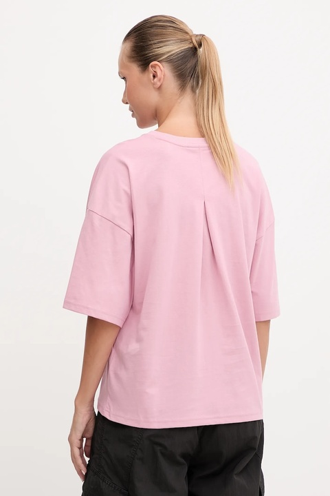 Puma t-shirt bawełniany damski kolor różowy 688148 - zdjęcie produktu nr 2