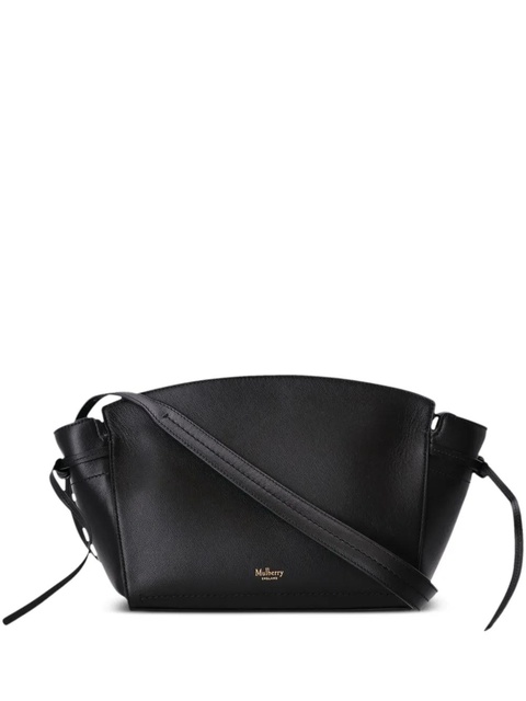 Mulberry micro Clovelly logo-stamp cross body bag - Black - zdjęcie produktu nr 1