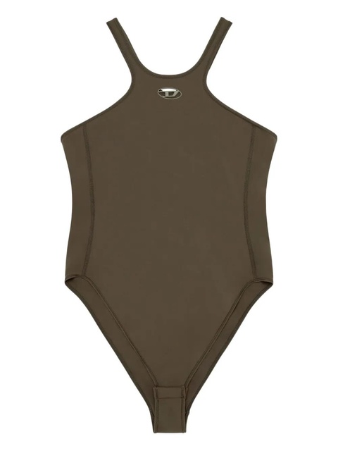 Diesel Christie-Utlt high-neck swimsuit - Green - zdjęcie produktu nr 1