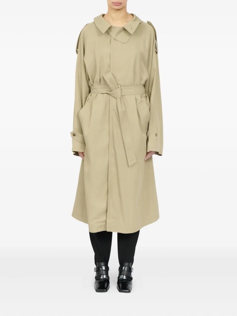 MM6 Maison Margiela belted trench coat - Neutrals - zdjęcie produktu nr 1