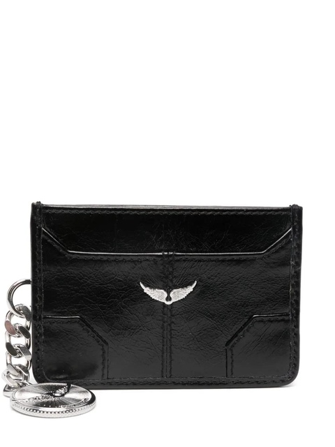Zadig&Voltaire Sunny Pass leather card holder - Black - zdjęcie produktu nr 1