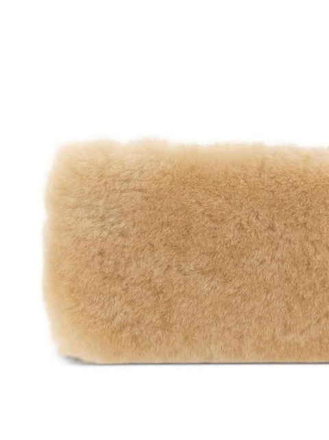 Marge Sherwood shearing hear-zipper wallet - Neutrals - zdjęcie produktu nr 2