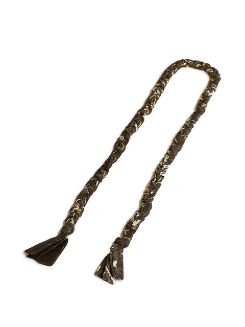 Golden Goose braided tassel keychain - Black - zdjęcie produktu nr 1