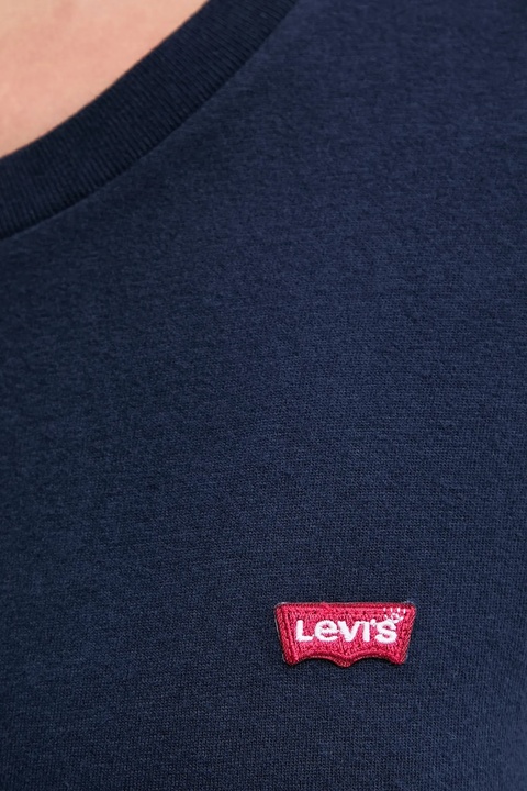 Levi's t-shirt bawełniany damski kolor niebieski - zdjęcie produktu nr 1