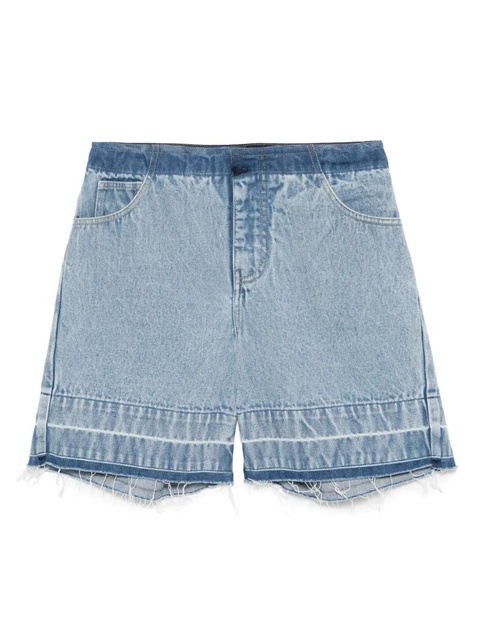 Christopher Esber Deconstruct denim shorts - Blue - zdjęcie produktu nr 1