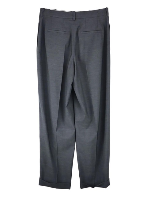The Row TOR pleated-cuffed trousers - Black - zdjęcie produktu nr 2