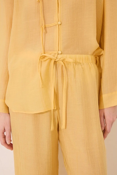 women'secret piżama damska kolor żółty 2549786 - zdjęcie produktu nr 2