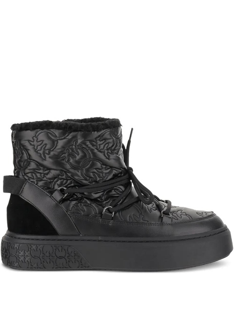 PINKO quilted platform boots - Black - zdjęcie produktu nr 1