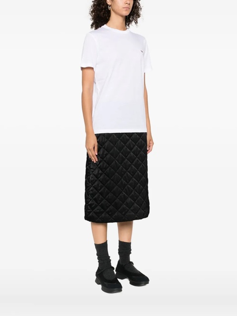 Prada triangle-logo T-shirt - White - zdjęcie produktu nr 2