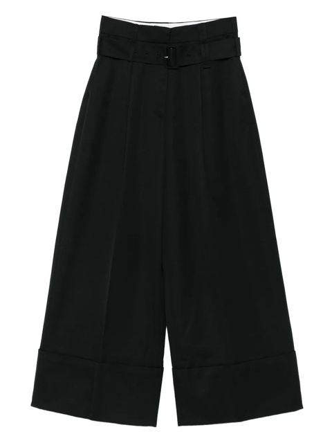Simone Rocha belted trousers - Black - zdjęcie produktu nr 1