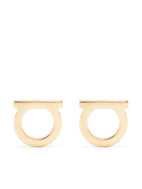 Ferragamo Gancini stud earrings - Gold - zdjęcie produktu nr 2