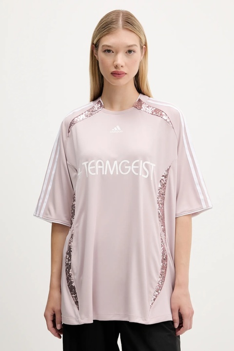 adidas Originals t-shirt Ovzd Jersey damski kolor różowy KE9793 - zdjęcie produktu nr 1