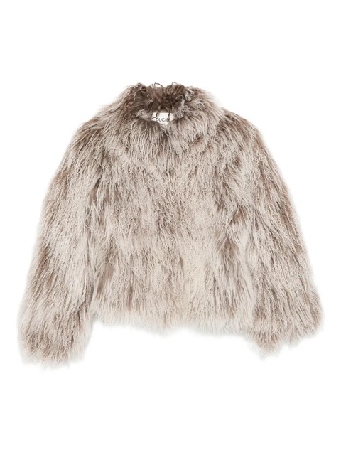 ducie Rochelle shearling jacket - Neutrals - zdjęcie produktu nr 1