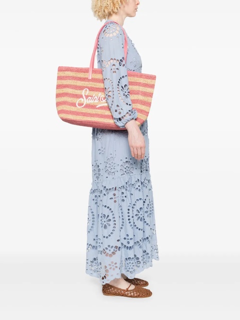 MC2 Saint Barth Raffia City tote bag - Neutrals - zdjęcie produktu nr 2
