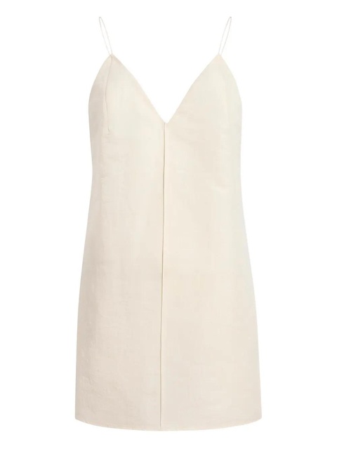 KHAITE Talsie V-neck top - Neutrals - zdjęcie produktu nr 1