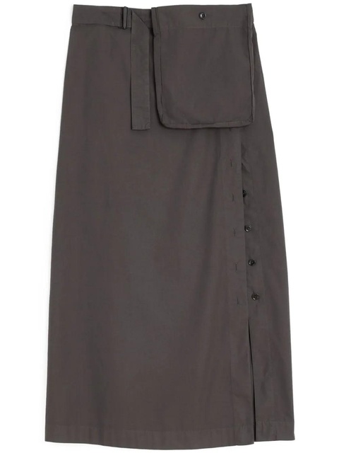LEMAIRE buttoned skirt - Brown - zdjęcie produktu nr 1