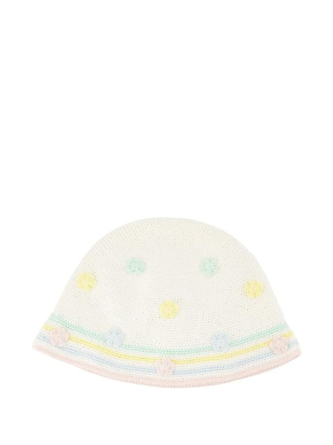 Casablanca embellished crochet hat - White - zdjęcie produktu nr 2