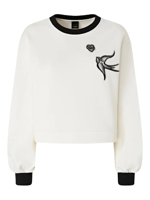 PINKO crew-neck sweatshirt - White - zdjęcie produktu nr 2