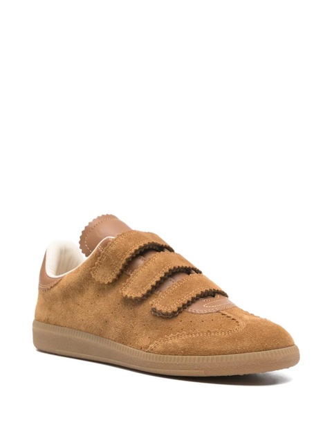 ISABEL MARANT Beth suede low-top sneakers - Brown - zdjęcie produktu nr 1