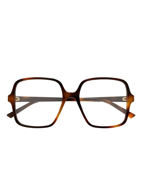 Gucci Eyewear square-frame glasses - Brown - zdjęcie produktu nr 1