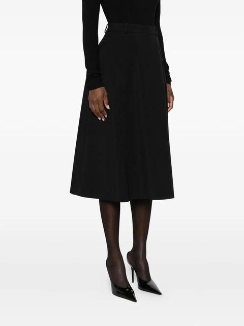 Balenciaga buttoned wool skirt - Black - zdjęcie produktu nr 2