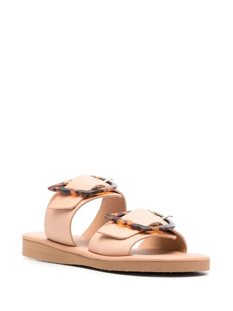Ancient Greek Sandals buckle-embellished flat sandals - Neutrals - zdjęcie produktu nr 2