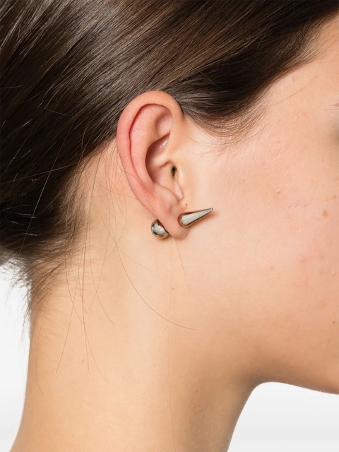 Jil Sander spike-stud earrings - Silver - zdjęcie produktu nr 2
