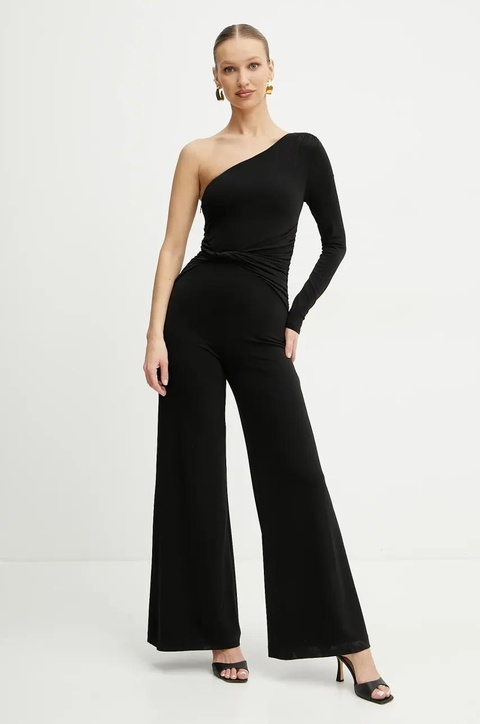 Marciano Guess kombinezon MATILDE kolor czarny z dekoltem okrągłym 5GGD29 6257A - zdjęcie produktu nr 1