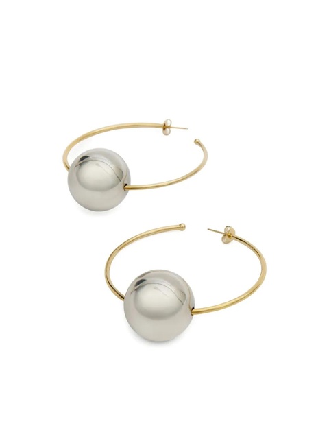 ISABEL MARANT Elina large hoops earrings - Gold - zdjęcie produktu nr 2