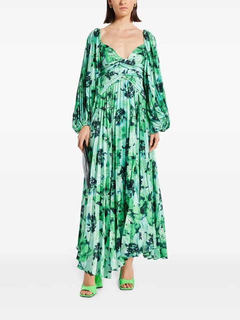 Acler Larimer dress - Green - zdjęcie produktu nr 2