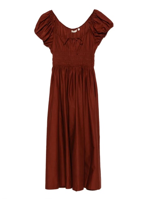 DÔEN Quinn midi dress - Brown - zdjęcie produktu nr 1