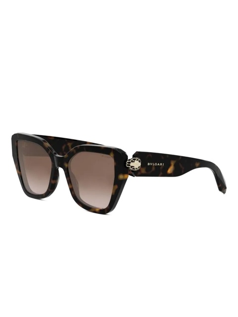 Bvlgari oversize-frame sunglasses - Brown - zdjęcie produktu nr 2