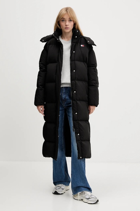 Tommy Jeans kurtka puchowa kolor czarny zimowa DW0DW21977 - zdjęcie produktu nr 1
