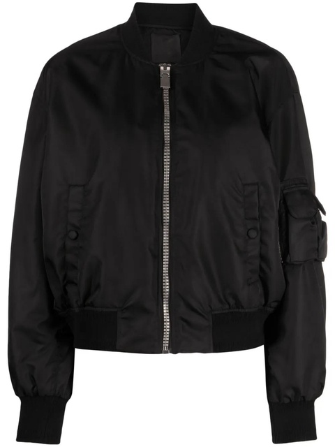 Givenchy multi-pocket zipped bomber jacket - Black - zdjęcie produktu nr 1