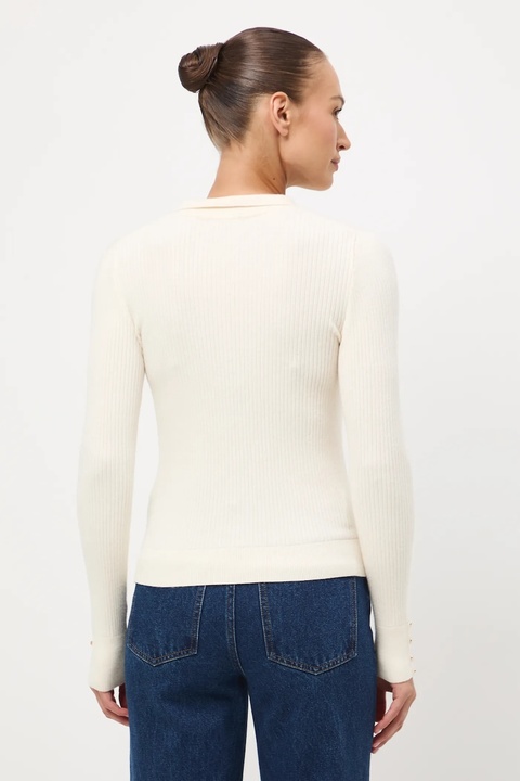 Medicine sweter damski kolor beżowy - zdjęcie produktu nr 1