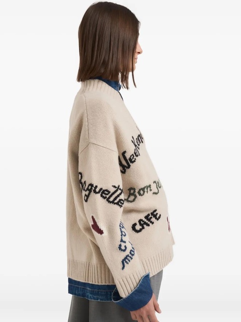 Weekend Max Mara button-fastening wool cardigan - Neutrals - zdjęcie produktu nr 2