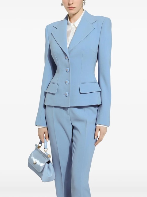 Dolce & Gabbana DNA fitted buttoned jacket - Blue - zdjęcie produktu nr 2