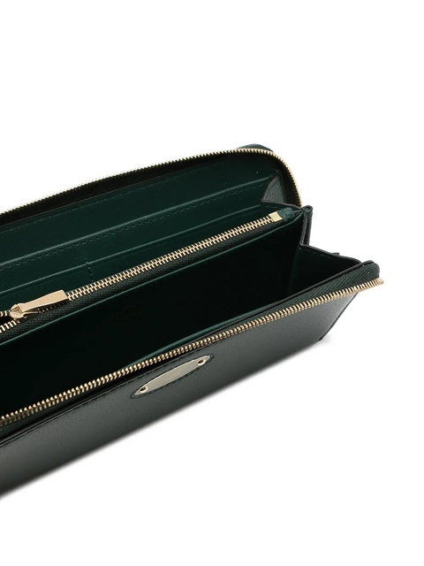 Mulberry logo-plaque zipped purse - Green - zdjęcie produktu nr 1