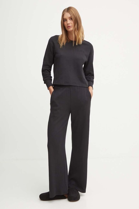 Calvin Klein Underwear bluza piżamowa damska kolor czarny 000QS7273E - zdjęcie produktu nr 1