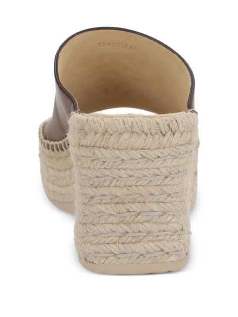 LOEWE 80mm Petal espadrilles - Brown - zdjęcie produktu nr 2