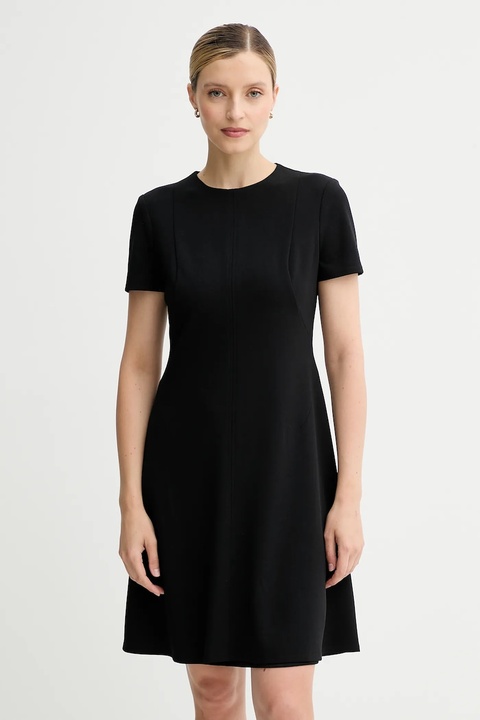 Calvin Klein sukienka kolor czarny mini rozkloszowana LV044C064G - zdjęcie produktu nr 1