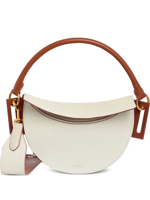 Yuzefi Dip embossed shoulder bag - Neutrals - zdjęcie produktu nr 1