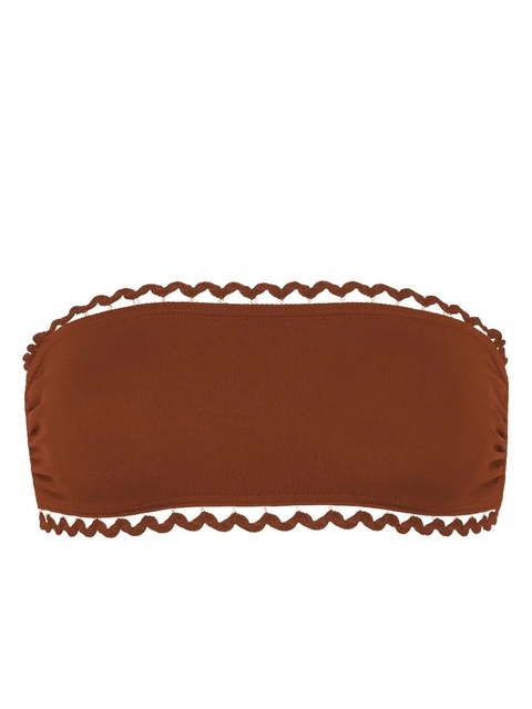 ERES Mix bandeau bikini top - Brown - zdjęcie produktu nr 1