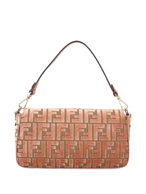 FENDI medium Baguette FF-jacquard shoulder bag - Pink - zdjęcie produktu nr 2