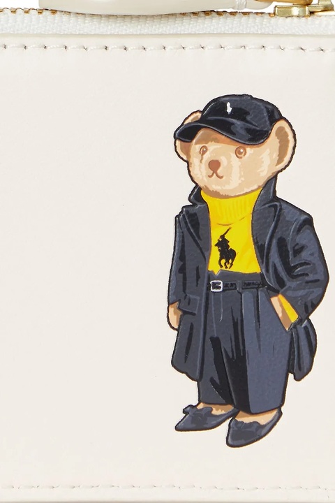 Polo Ralph Lauren portfel skórzany damski kolor beżowy 427980479 - zdjęcie produktu nr 2