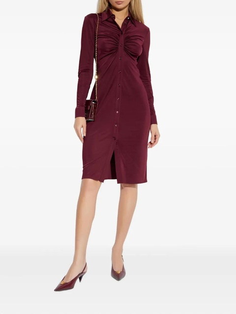 Versace gathered-detail mini dress - zdjęcie produktu nr 1