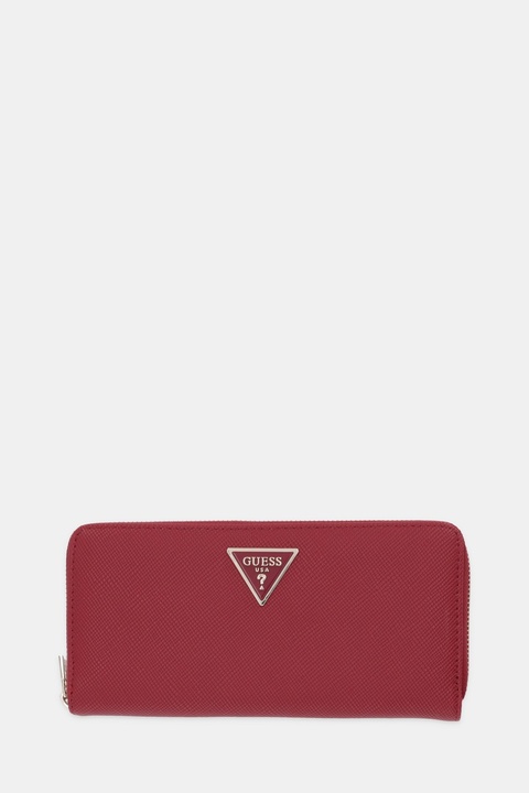Guess portfel LAUREL damski kolor czerwony SWZG74 59146 - zdjęcie produktu nr 1