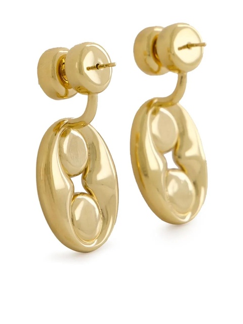 Amina Muaddi Iris earrings - Gold - zdjęcie produktu nr 2